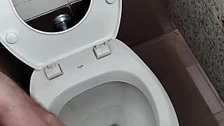 Ever wondered what happens in that public bathroom stall?