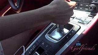 Aubry Babcock's Thrilling Turbo Ride Pussy Fingering Bliss