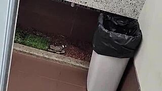 Ever wondered what happens in that public bathroom stall?