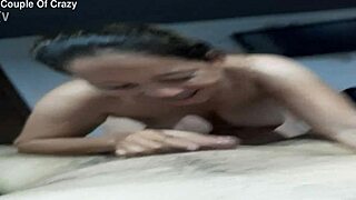 esposa madura venezolana chupando verga enorme con garganta profunda y gagging 😩💦🤤 - puta hotwife yr