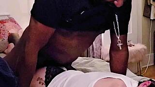 shrink session leaves my black cock dripping happy 😈🍆