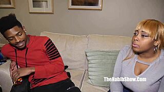 Coco Jay's tight hole takes stretch's massive cock hard.