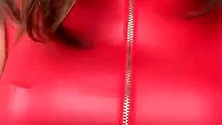 Curvy tattooed milf mistress trains submissive into total obedience with big tits domination