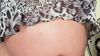 Horny Pregnant Arab Maid Fingers Hairy Pussy And Shows Big Tits Alone On Cam