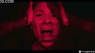 octokuro's vampirella cosplay lures sata jones into wet pussy kissing and scissoring