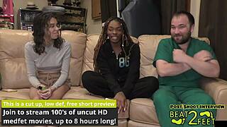 backstage giggles' long-haired feet sink into sandy beach tickles on beat2feet