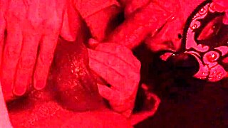 cum drips from mouth after deep monster cock suck