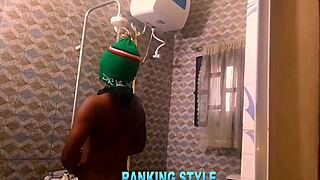 Her sweet breast milk drips while we fuck in bathroom