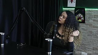 Charlottye's Best Private Chat Moments with Raphaela Savanah Part 2 in Sheer Red Lingerie