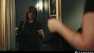 octokuro's vampirella cosplay lures sata jones into wet pussy kissing and scissoring