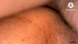 wife moans loud public fuck then anal creampie at home