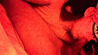 cum drips from mouth after deep monster cock suck