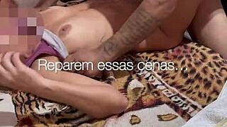 belinha's morning adventures with two studs... flashing lingerie and wild group pounding preview?