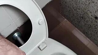 Ever wondered what happens in that public bathroom stall?