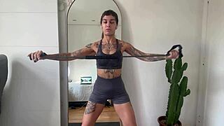 Nikatsu's Yoga Stretch Turns Athletic Workout Seduction