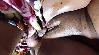 Huge Pussy Lips Creamer Cheese Dug Deep Quickie Fuck!