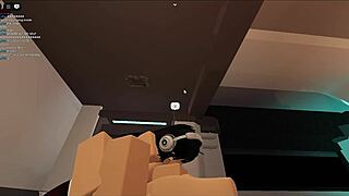 Futanari Babe Roughly Fucks Slut's Holes In Roblox Condo Game