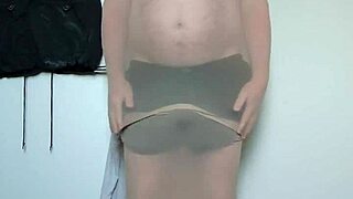 carmen the nylon girl tries full body nylon from head to toe fetish fun