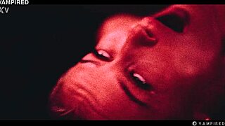 Omg blonde vampire domme rips clothes off redhead babe for wet pussy scissoring and facesitting slavery!!