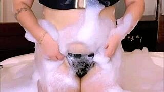 my sister's boyfriend spied on my bubbly bath and did something unbelievable 😲 full vid on sheer red