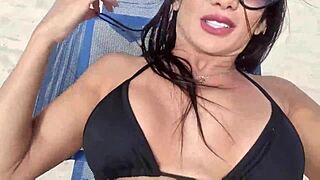 Bent Over BEACH DOGGING Big Cock POUNDS Tinder Stud