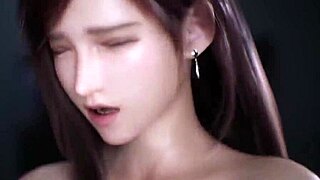 tifa rides cock after cock in this hot final fantasy creampie compilation