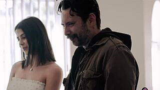 i'm pervin' on my teen stepdaughter gettin fucked so hard by old guy