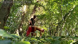 ever fucked outdoors in the wild brittany woods like this before?