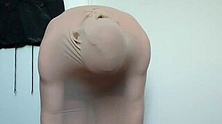 carmen the nylon girl tries full body nylon from head to toe fetish fun