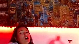 wanna see this hot colombian cutie flash her tits outdoors??