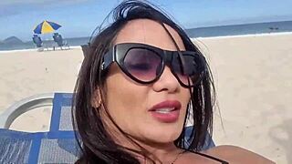 Bent Over BEACH DOGGING Big Cock POUNDS Tinder Stud