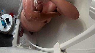 Girl Next Door's Steamy Shower Boobs Jiggle Three Times Over!