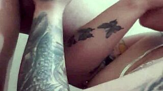 Colombian milf gets her pierced nipples sucked then fucked hard right on the public street