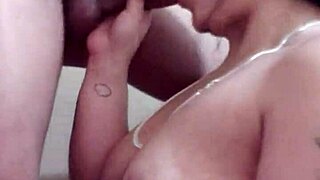 Colombian milf gets her pierced nipples sucked then fucked hard right on the public street