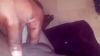 Horny pierced cock throbs ready for rough intense action