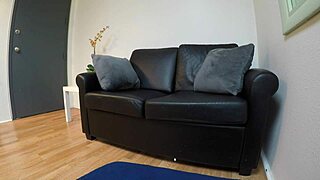 Mia Taylor's Casting POV Features Choking Deepthroat Gagging on Huge Cock Then Hard Pussy Pounding