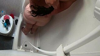 Girl Next Door's Steamy Shower Boobs Jiggle Three Times Over!