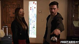 nicole doshi sneaks ride on boyfriend's brother's monster cock behind his back full taboo movie