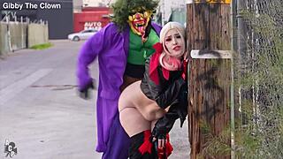 Harley Quinn Fucked by Joker Gibby the Clown in Epic Sequel!