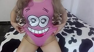 Mi Hermanastra Teases Me With Shaved Pussy But No Penetration Leaves Me Horny