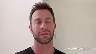 Wife Seduces Babysitter For Husband's Anal Craving - Gal Ritchie Strap-On MFF Rough!