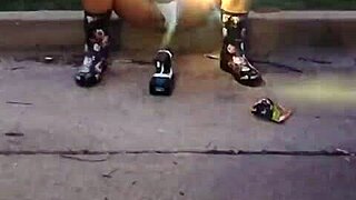 Mandeezy4u2 teases big natural tits and swollen clit in homemade milf update