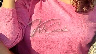 Brazilian Wife Flashes Truckers in Lingerie on Road Trip