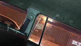 SINGLE MOM SUCKS MY COCK DEEP IN LIMA TAXI RIDE, SQUIRTING FROM STREET FUCK!