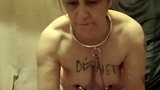 french milf slave bound for humiliation masturbation and uro insults