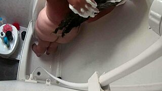 Girl Next Door's Steamy Shower Boobs Jiggle Three Times Over!