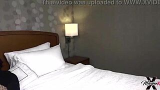 lord dom's huge black cock owns big tit asian ass on bed