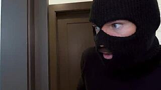 Victoria June Fucks Burglar Visitor Deep in Her Big Ass and Tits