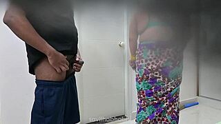 Landlord Pounds Telugu Maid's Huge Natural Tits