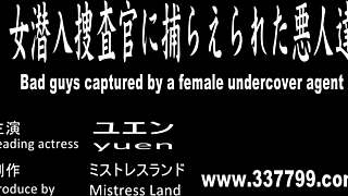 japanese mistress teases balls with kicks in femdom wrestling fight